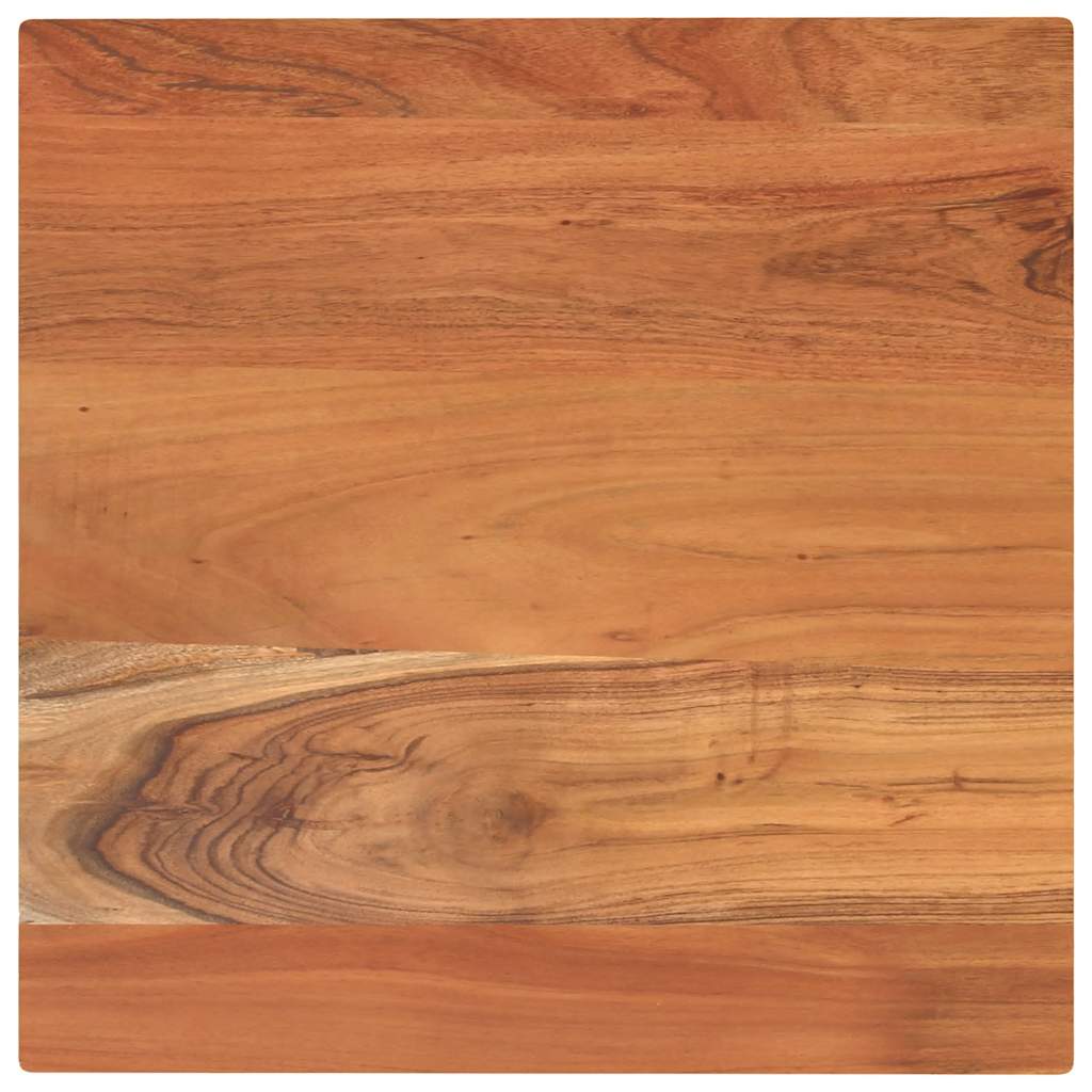 Tafelblad vierkant 50x50x3,8 cm massief acaciahout is nu te koop bij PeponiXL, paradijselijk wonen!