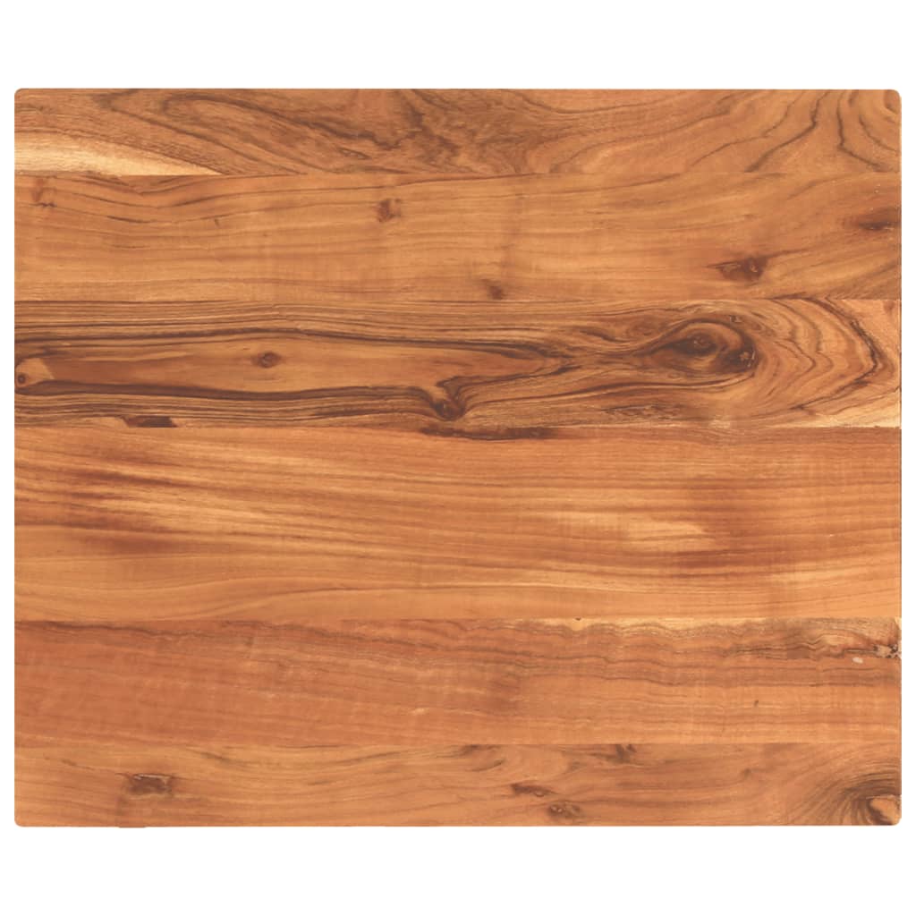 Tafelblad rechthoekig 60x50x3,8 cm massief acaciahout is nu te koop bij PeponiXL, paradijselijk wonen!