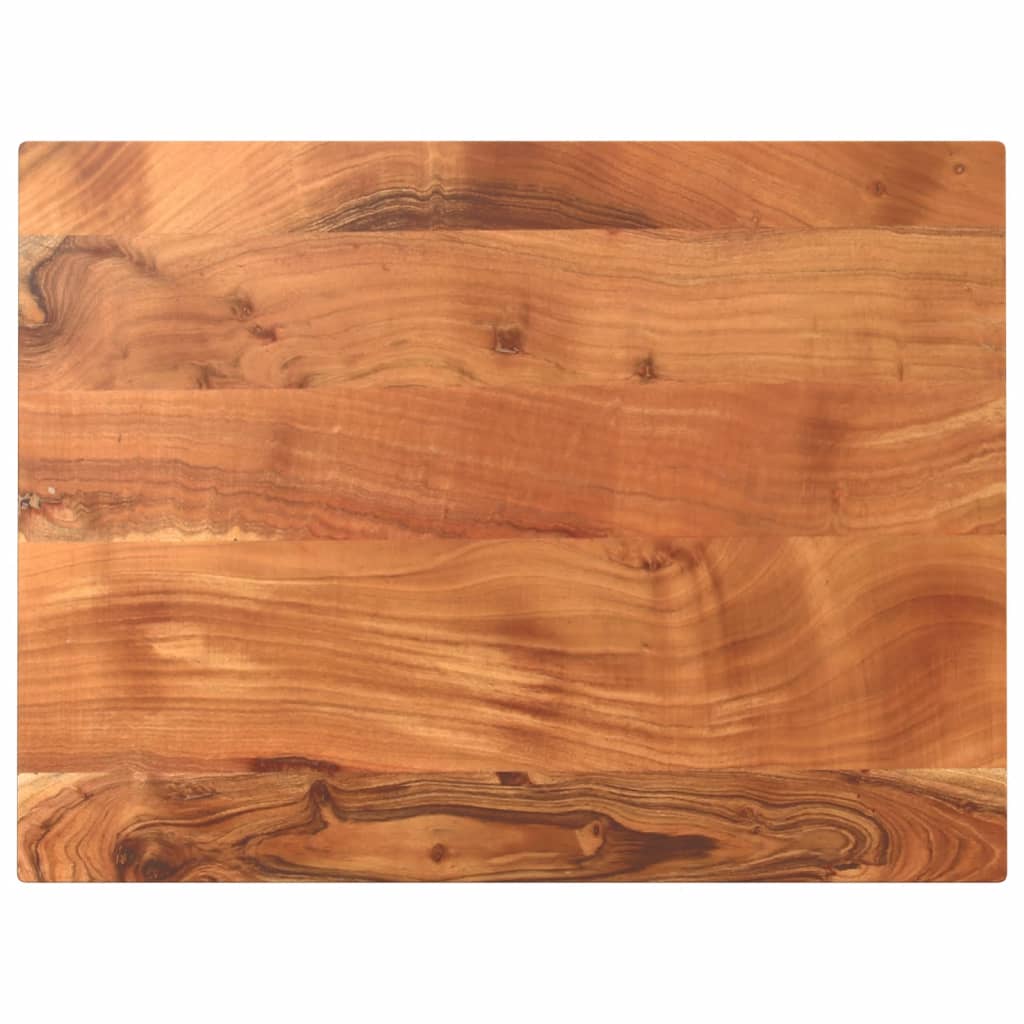 Tafelblad rechthoekig 90x70x3,8 cm massief acaciahout is nu te koop bij PeponiXL, paradijselijk wonen!