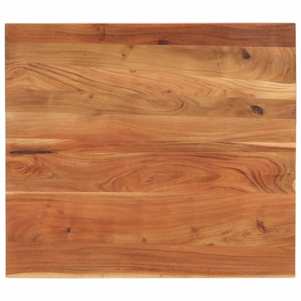 Tafelblad rechthoekig 90x80x3,8 cm massief acaciahout is nu te koop bij PeponiXL, paradijselijk wonen!