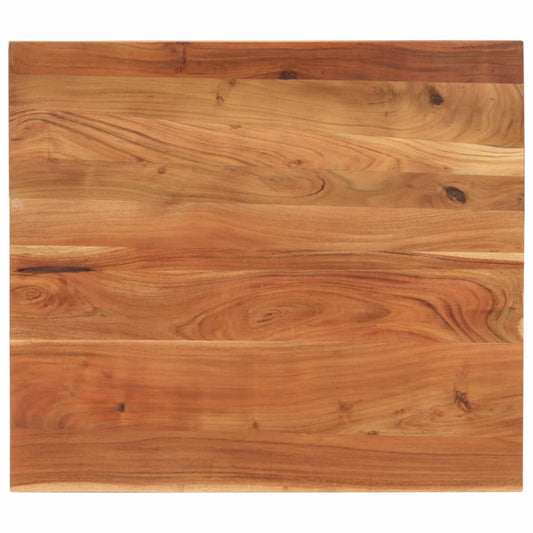 Tafelblad rechthoekig 90x80x3,8 cm massief acaciahout is nu te koop bij PeponiXL, paradijselijk wonen!