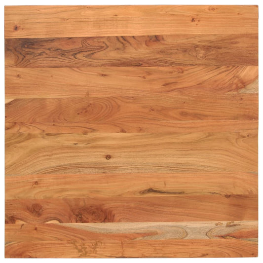 Tafelblad vierkant 90x90x3,8 cm massief acaciahout is nu te koop bij PeponiXL, paradijselijk wonen!