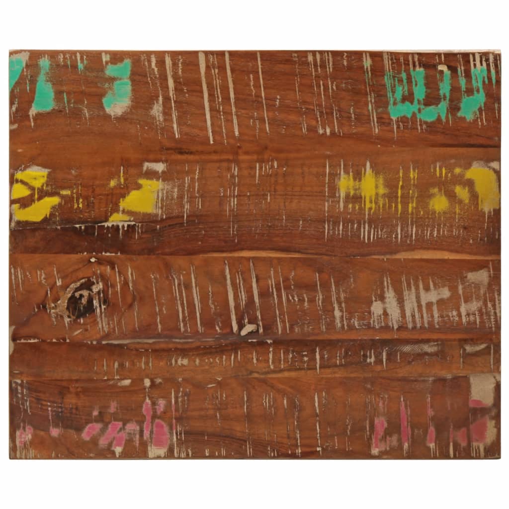 Tafelblad rechthoekig 60x50x2,5 cm massief gerecycled hout is nu te koop bij PeponiXL, paradijselijk wonen!