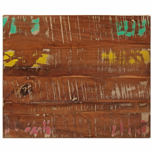 Tafelblad rechthoekig 60x50x2,5 cm massief gerecycled hout is nu te koop bij PeponiXL, paradijselijk wonen!