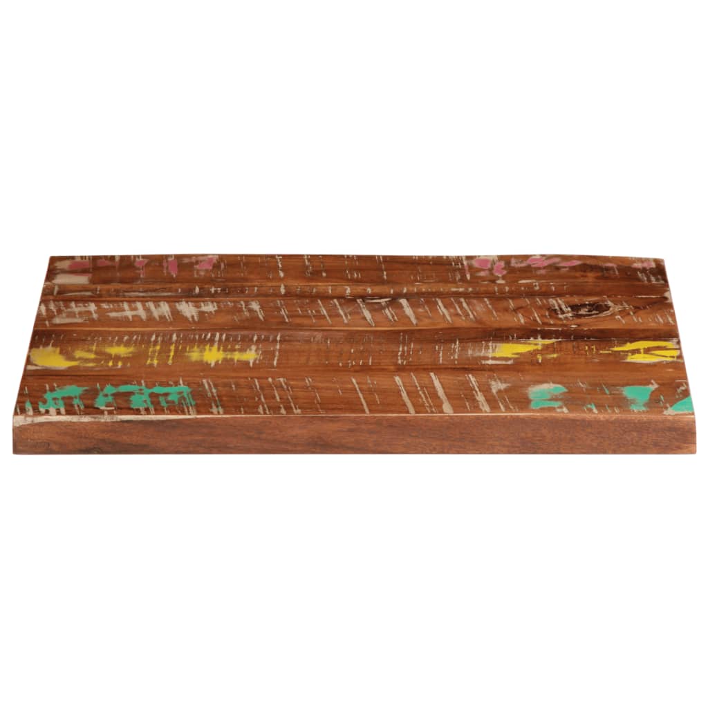 Tafelblad rechthoekig 60x50x2,5 cm massief gerecycled hout is nu te koop bij PeponiXL, paradijselijk wonen!