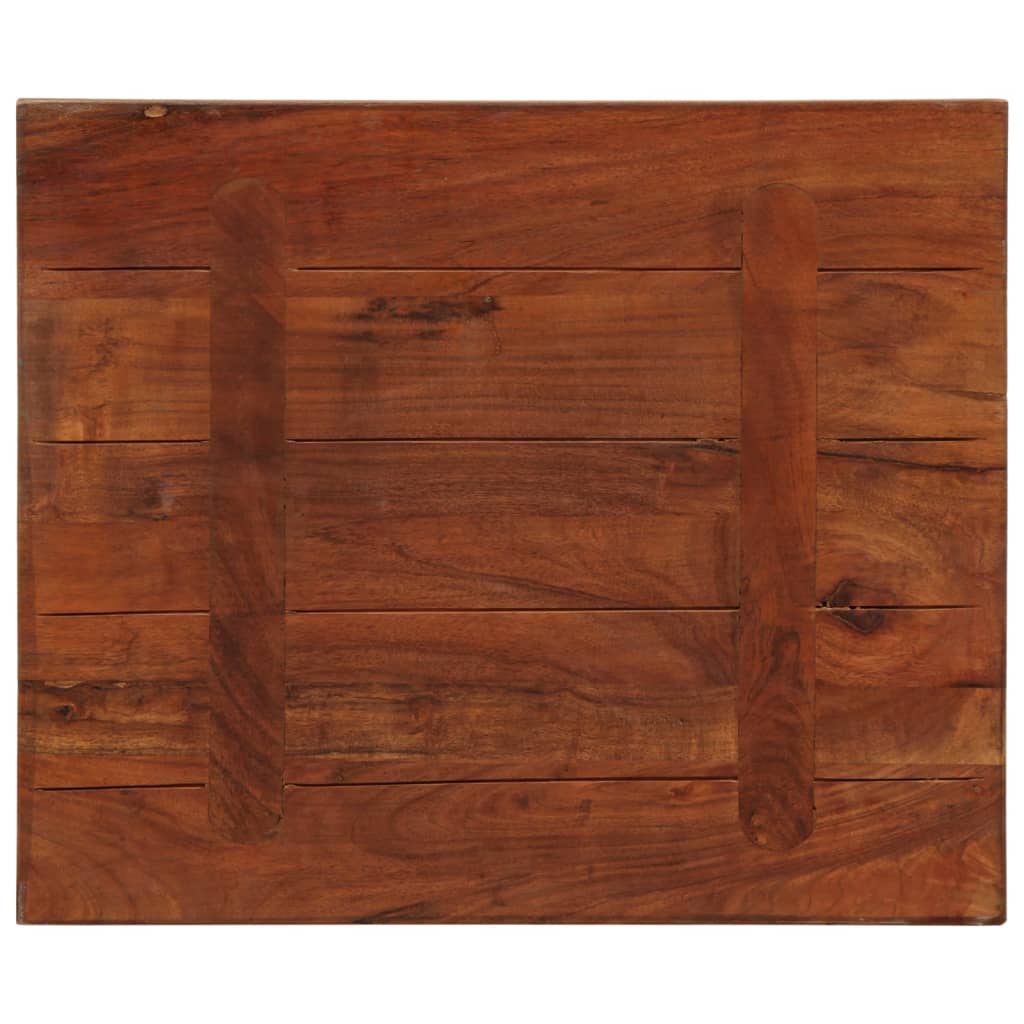 Tafelblad rechthoekig 60x50x2,5 cm massief gerecycled hout is nu te koop bij PeponiXL, paradijselijk wonen!