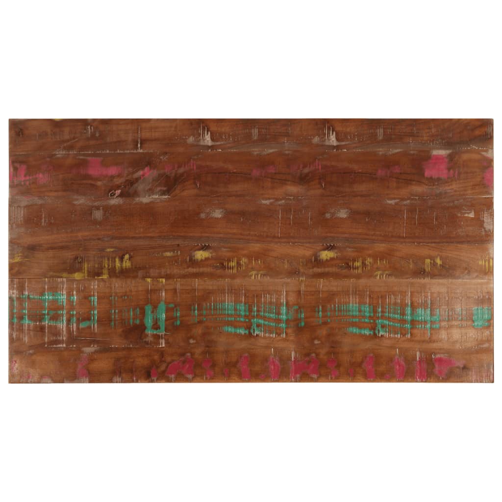 Tafelblad rechthoekig 110x50x2,5 cm massief gerecycled hout is nu te koop bij PeponiXL, paradijselijk wonen!