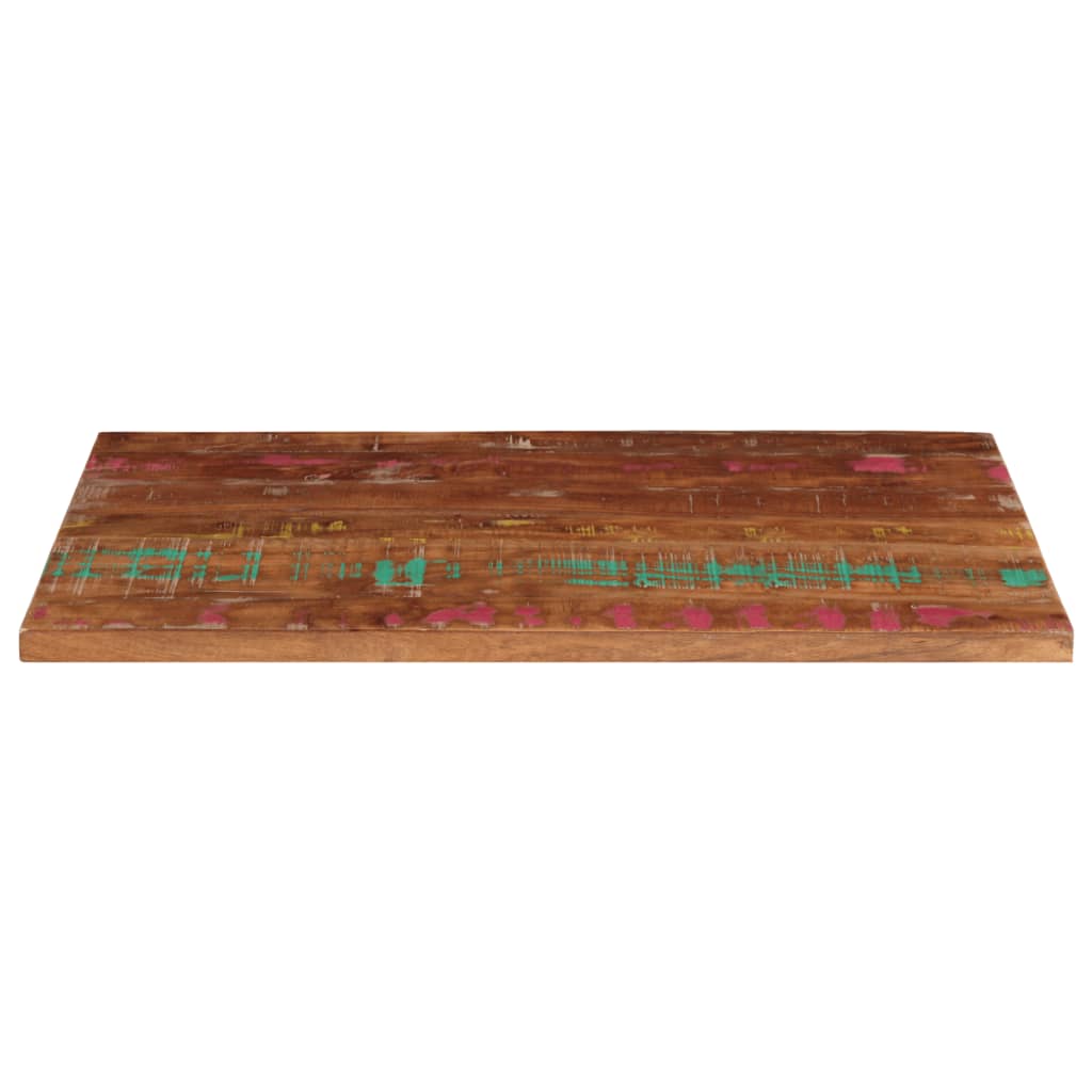 Tafelblad rechthoekig 110x50x2,5 cm massief gerecycled hout is nu te koop bij PeponiXL, paradijselijk wonen!