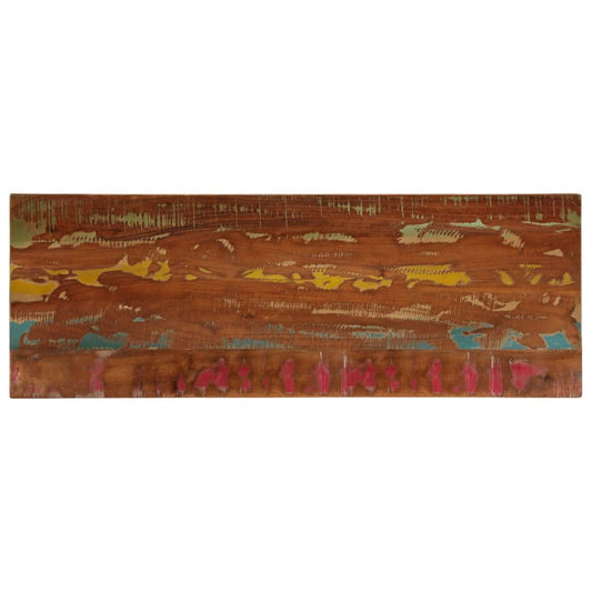Tafelblad rechthoekig 140x50x2,5 cm massief gerecycled hout is nu te koop bij PeponiXL, paradijselijk wonen!