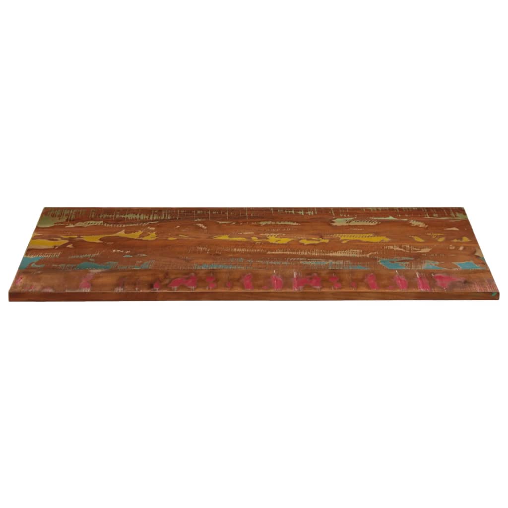 Tafelblad rechthoekig 140x50x2,5 cm massief gerecycled hout is nu te koop bij PeponiXL, paradijselijk wonen!