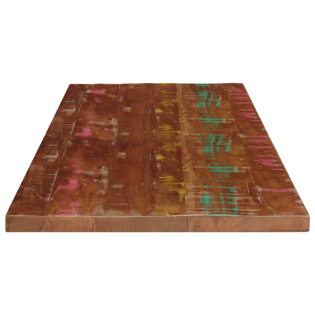 Tafelblad rechthoekig 100x60x1,5 cm massief gerecycled hout is nu te koop bij PeponiXL, paradijselijk wonen!