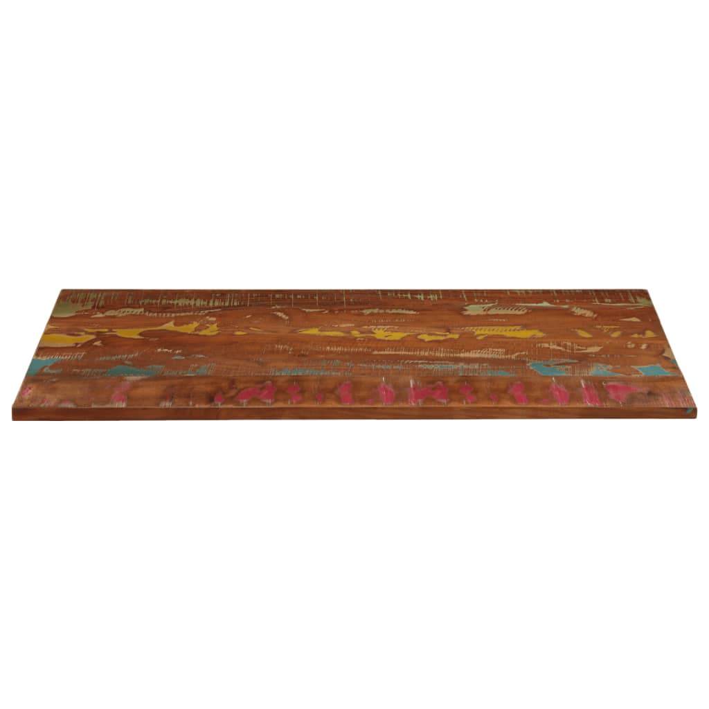Tafelblad rechthoekig 140x60x2,5 cm massief gerecycled hout is nu te koop bij PeponiXL, paradijselijk wonen!