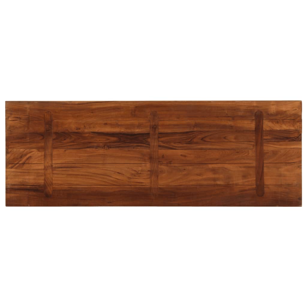 Tafelblad rechthoekig 140x60x2,5 cm massief gerecycled hout is nu te koop bij PeponiXL, paradijselijk wonen!