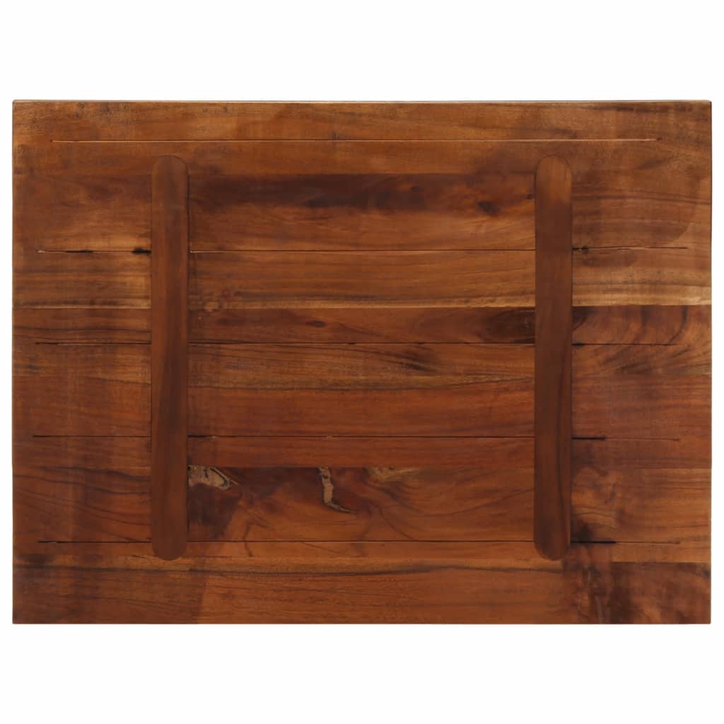 Tafelblad rechthoekig 80x70x1,5 cm massief gerecycled hout is nu te koop bij PeponiXL, paradijselijk wonen!