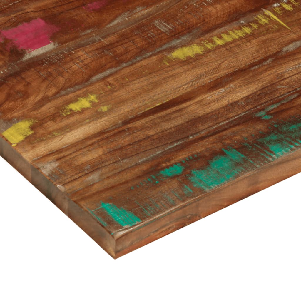 Tafelblad rechthoekig 80x70x1,5 cm massief gerecycled hout is nu te koop bij PeponiXL, paradijselijk wonen!