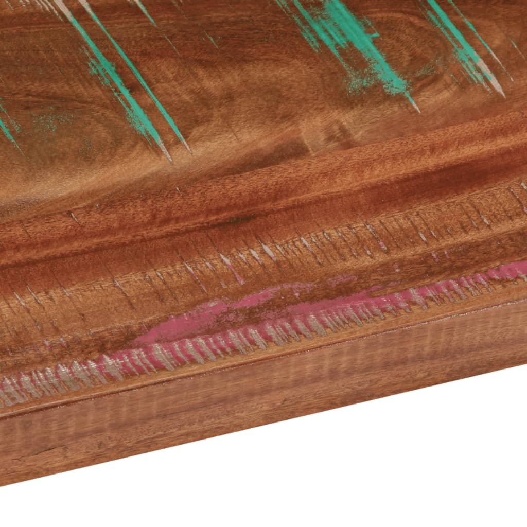 Tafelblad rechthoekig 100x80x2,5 cm massief gerecycled hout is nu te koop bij PeponiXL, paradijselijk wonen!