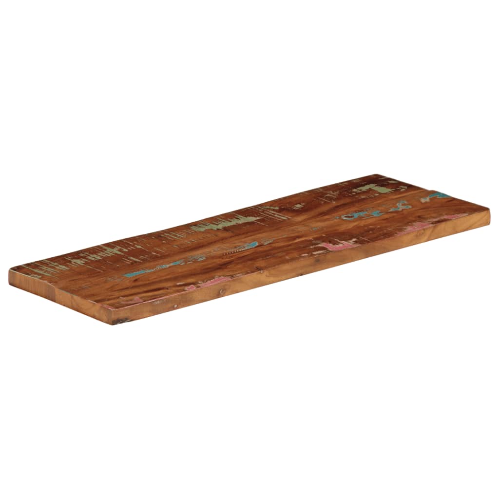 Tafelblad rechthoekig 70x20x3,8 cm massief gerecycled hout is nu te koop bij PeponiXL, paradijselijk wonen!