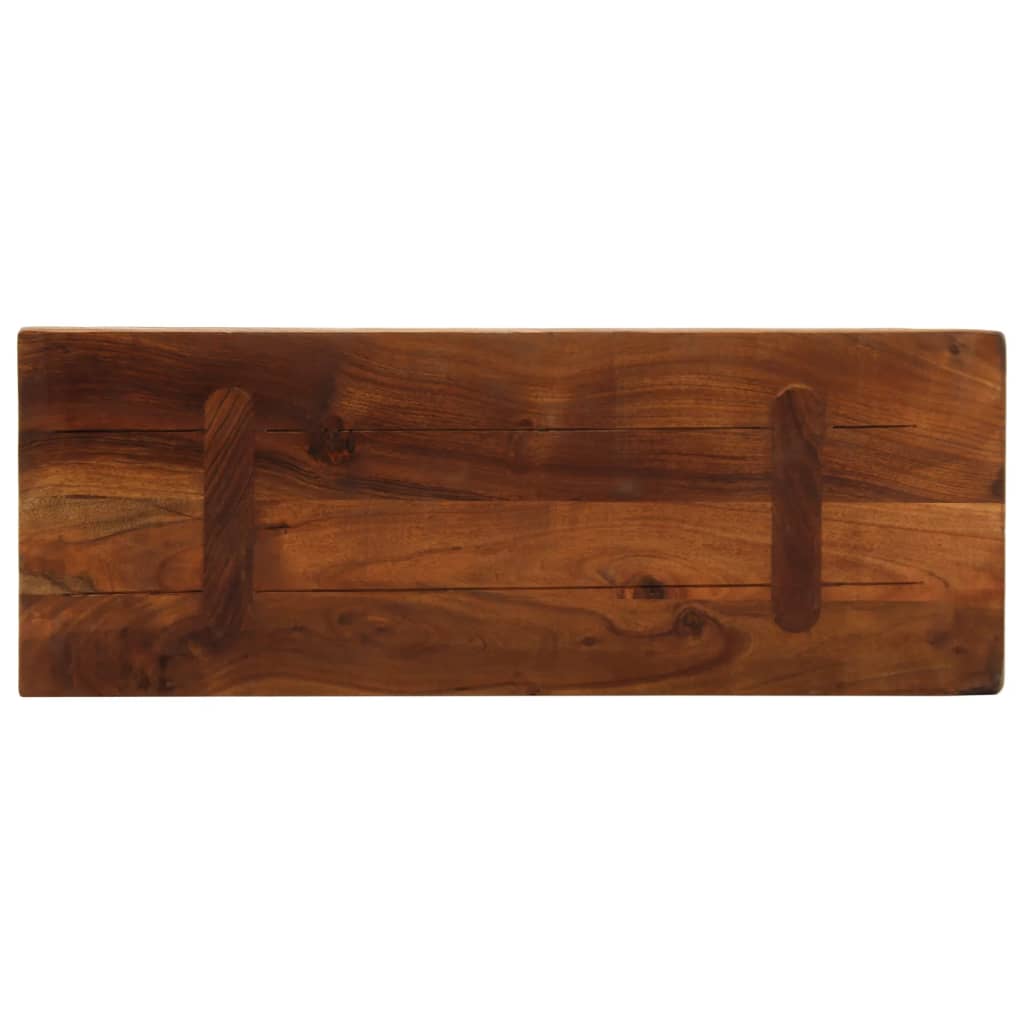 Tafelblad rechthoekig 70x20x3,8 cm massief gerecycled hout is nu te koop bij PeponiXL, paradijselijk wonen!