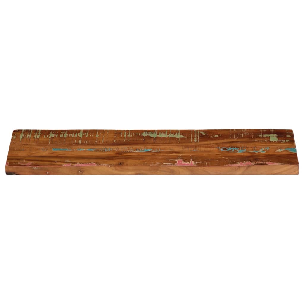 Tafelblad rechthoekig 80x20x3,8 cm massief gerecycled hout is nu te koop bij PeponiXL, paradijselijk wonen!