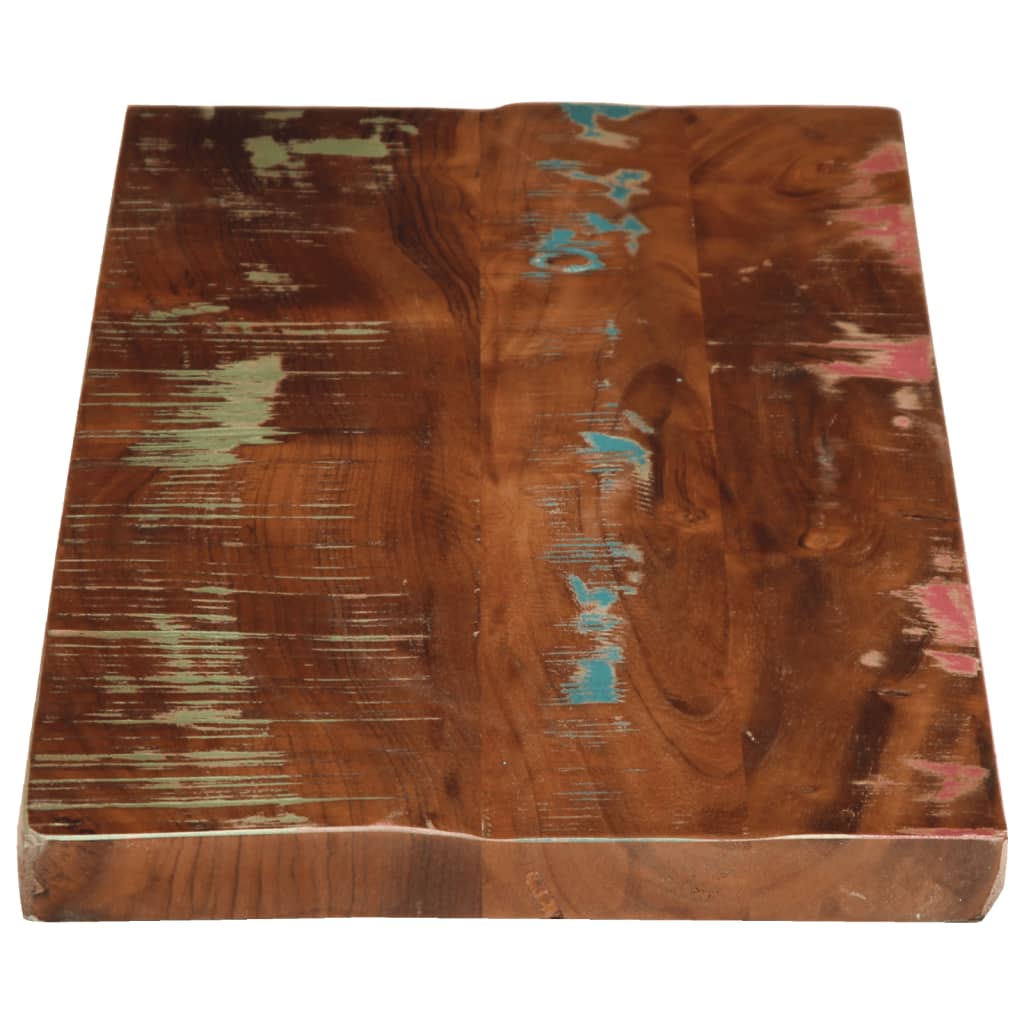 Tafelblad rechthoekig 80x20x3,8 cm massief gerecycled hout is nu te koop bij PeponiXL, paradijselijk wonen!