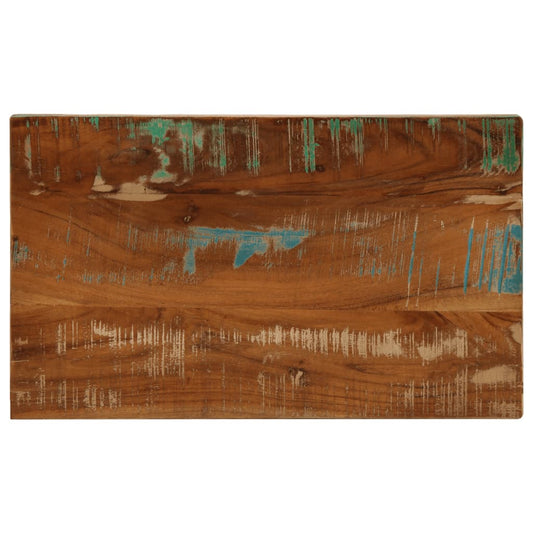Tafelblad rechthoekig 50x30x3,8 cm massief gerecycled hout is nu te koop bij PeponiXL, paradijselijk wonen!