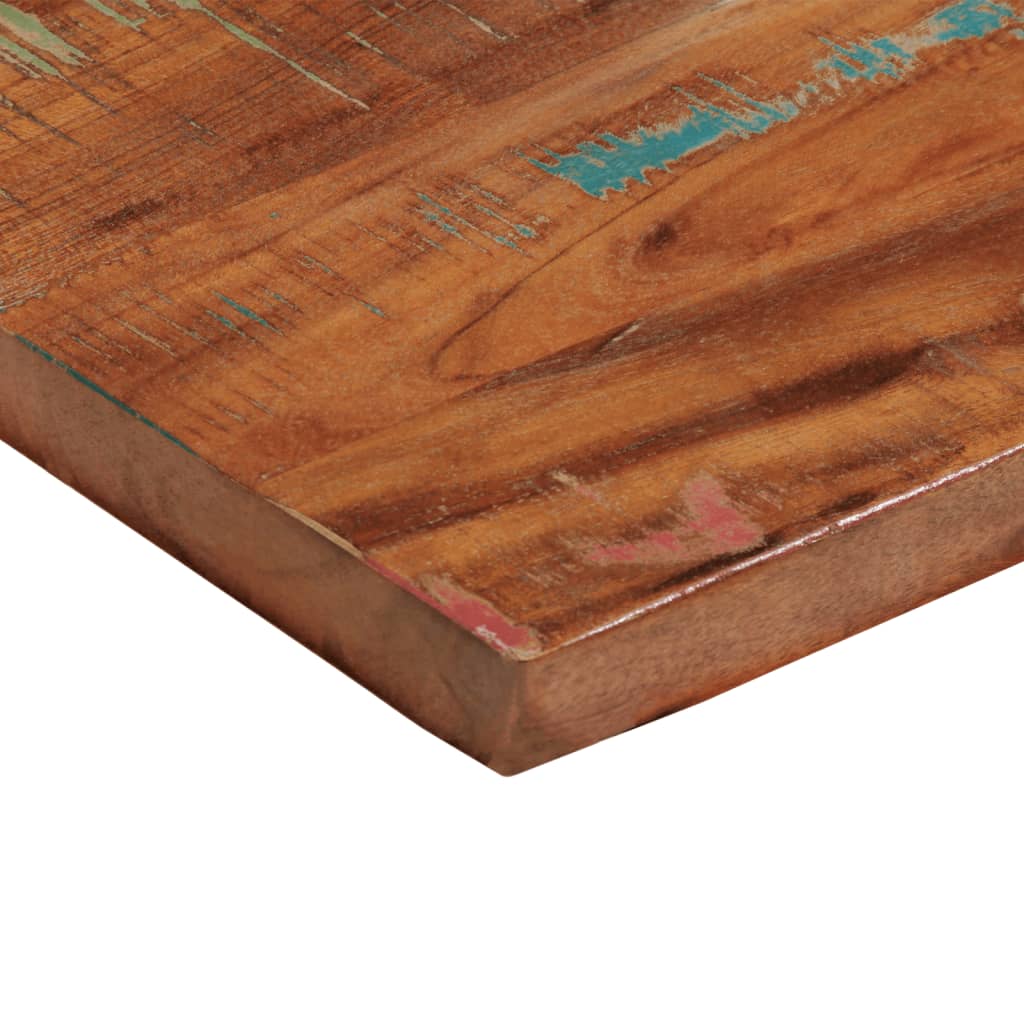 Tafelblad rechthoekig 90x30x3,8 cm massief gerecycled hout is nu te koop bij PeponiXL, paradijselijk wonen!