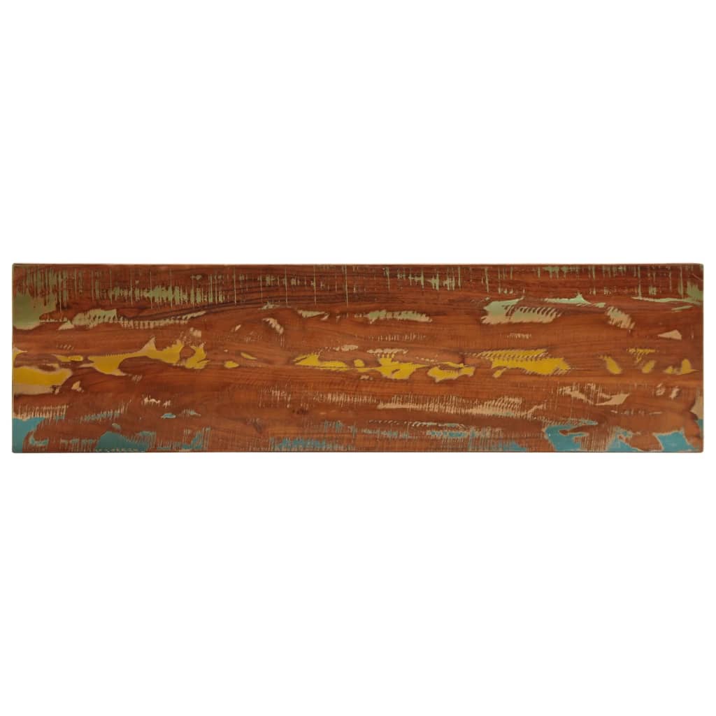 Tafelblad rechthoekig 100x30x3,8 cm massief gerecycled hout is nu te koop bij PeponiXL, paradijselijk wonen!