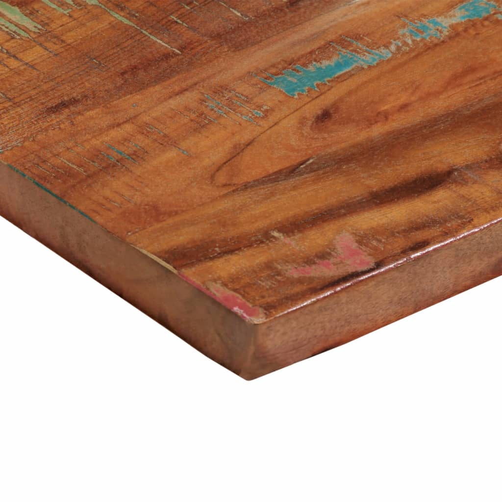 Tafelblad rechthoekig 90x40x3,8 cm massief gerecycled hout is nu te koop bij PeponiXL, paradijselijk wonen!