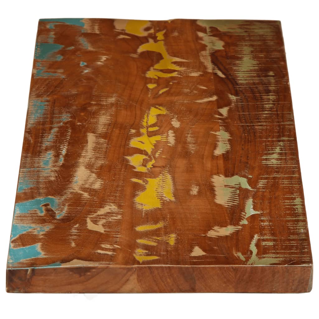 Tafelblad rechthoekig 100x40x3,8 cm massief gerecycled hout is nu te koop bij PeponiXL, paradijselijk wonen!