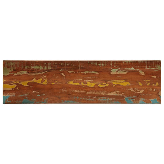 Tafelblad rechthoekig 110x40x3,8 cm massief gerecycled hout is nu te koop bij PeponiXL, paradijselijk wonen!