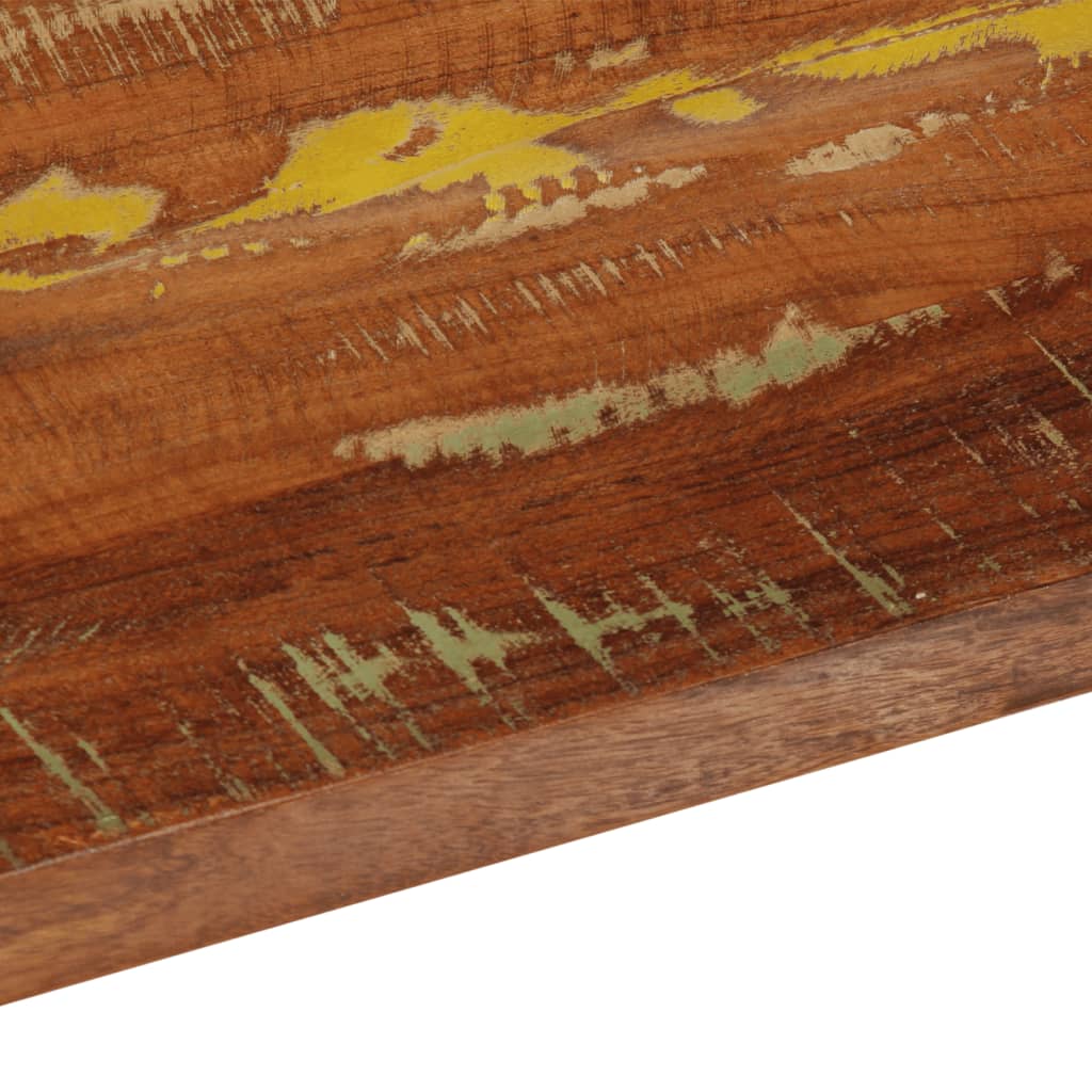 Tafelblad rechthoekig 120x40x3,8 cm massief gerecycled hout is nu te koop bij PeponiXL, paradijselijk wonen!