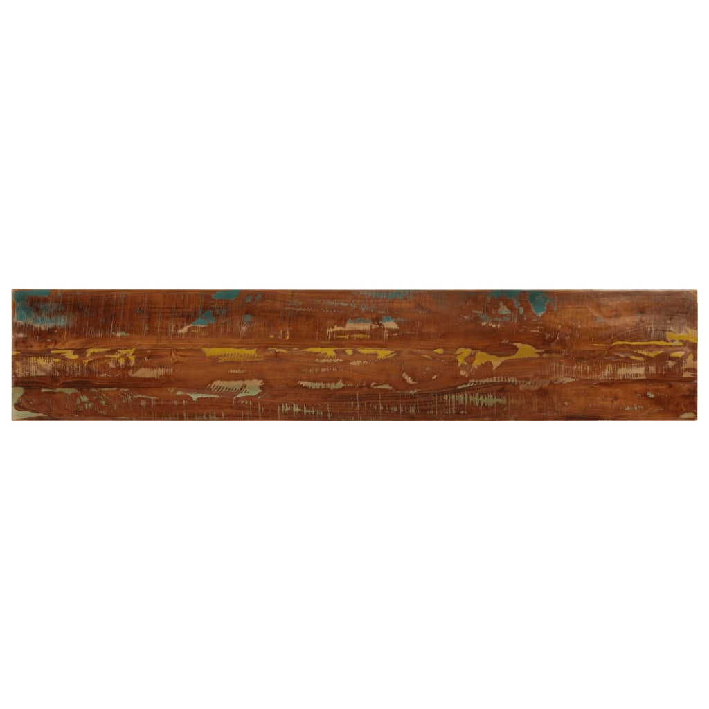 Tafelblad rechthoekig 180x40x3,8 cm massief gerecycled hout is nu te koop bij PeponiXL, paradijselijk wonen!
