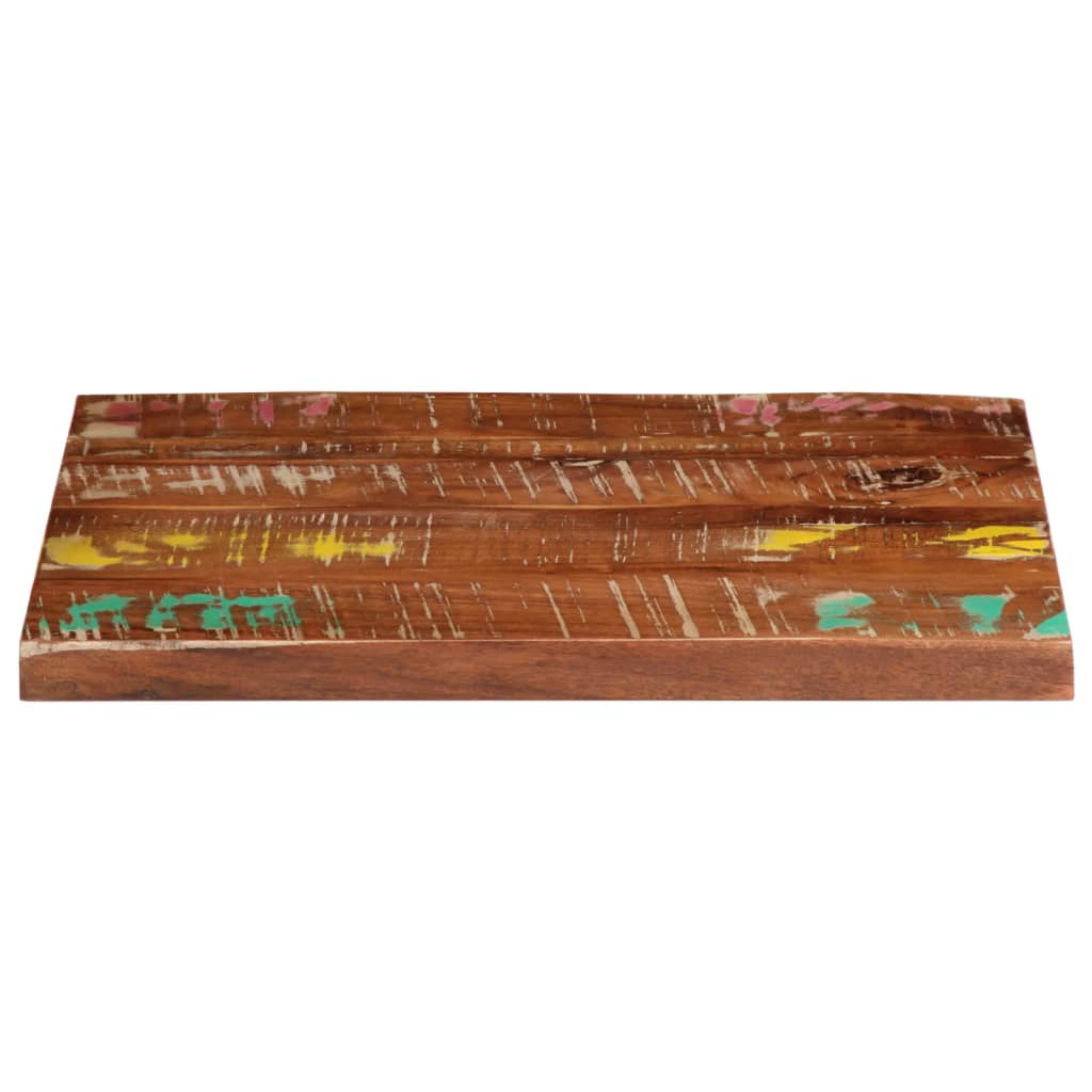 Tafelblad rechthoekig 60x50x3,8 cm massief gerecycled hout is nu te koop bij PeponiXL, paradijselijk wonen!
