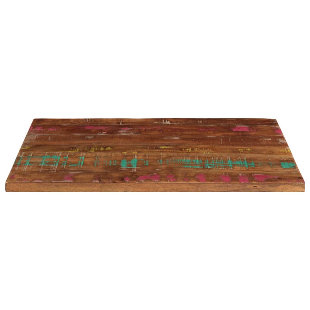 Tafelblad rechthoekig 70x50x3,8 cm massief gerecycled hout is nu te koop bij PeponiXL, paradijselijk wonen!