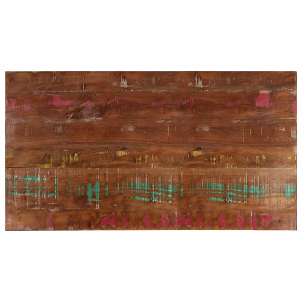 Tafelblad rechthoekig 100x50x3,8 cm massief gerecycled hout is nu te koop bij PeponiXL, paradijselijk wonen!