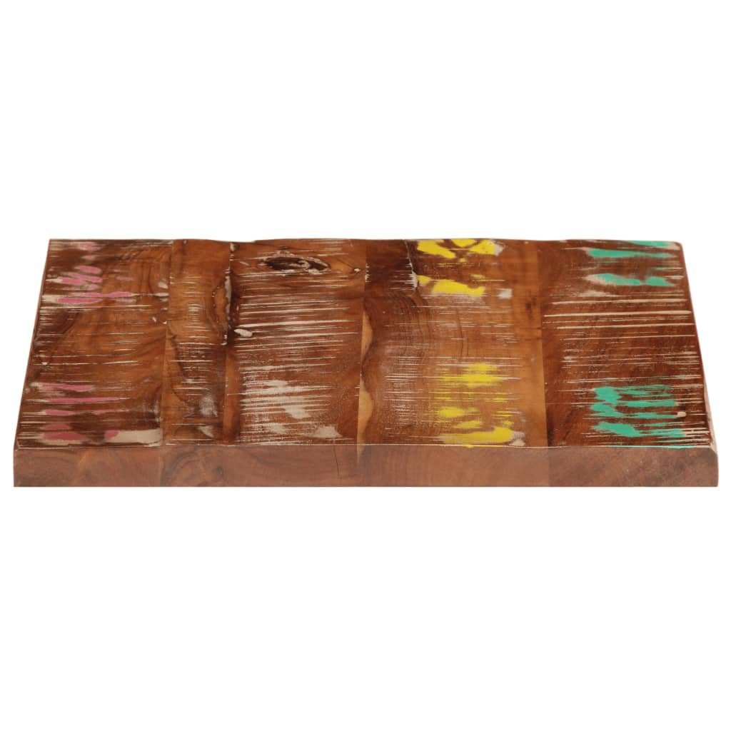 Tafelblad vierkant 60x60x3,8 cm massief gerecycled hout is nu te koop bij PeponiXL, paradijselijk wonen!