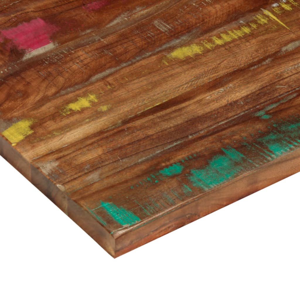 Tafelblad rechthoekig 100x60x3,8 cm massief gerecycled hout is nu te koop bij PeponiXL, paradijselijk wonen!