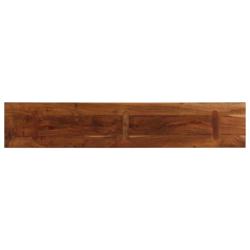 Tafelblad rechthoekig 180x40x2,5 cm massief gerecycled hout is nu te koop bij PeponiXL, paradijselijk wonen!