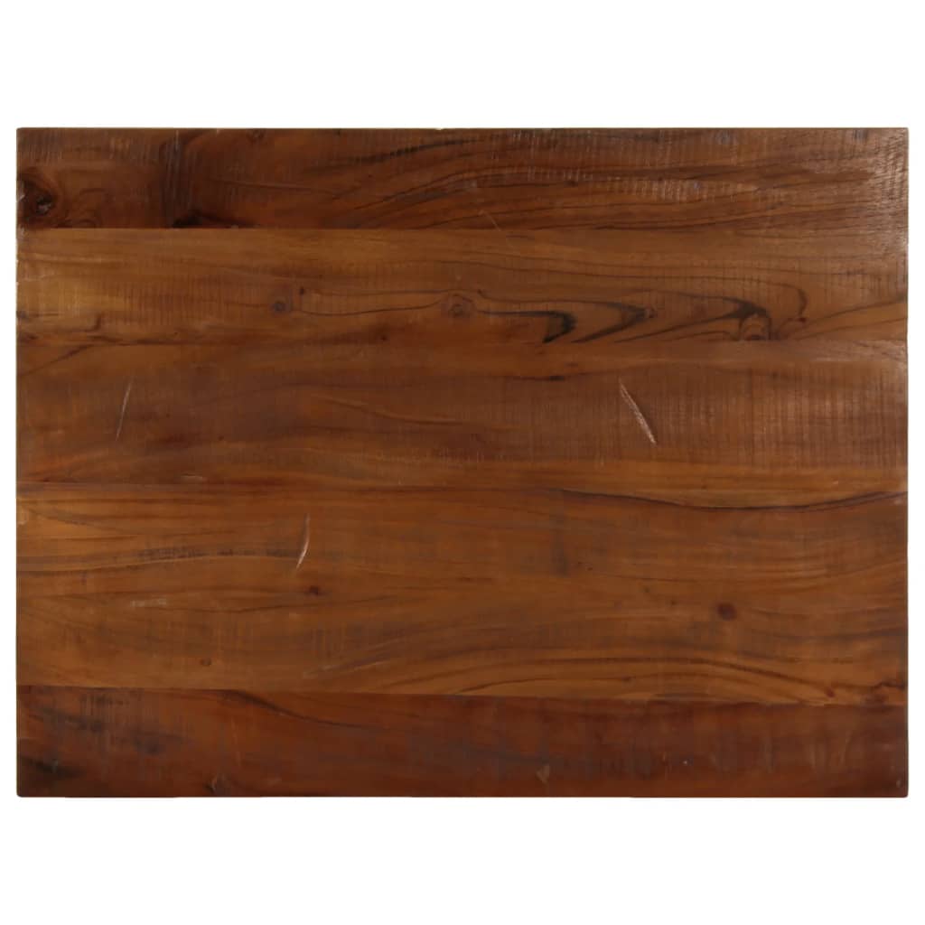 Tafelblad rechthoekig 80x60x2,5 cm massief gerecycled hout is nu te koop bij PeponiXL, paradijselijk wonen!