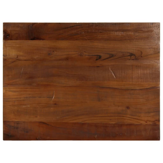 Tafelblad rechthoekig 80x60x2,5 cm massief gerecycled hout is nu te koop bij PeponiXL, paradijselijk wonen!