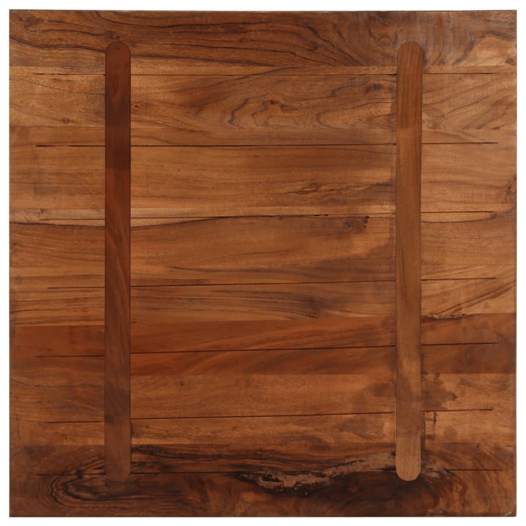 Tafelblad vierkant 80x80x2,5 cm massief gerecycled hout is nu te koop bij PeponiXL, paradijselijk wonen!