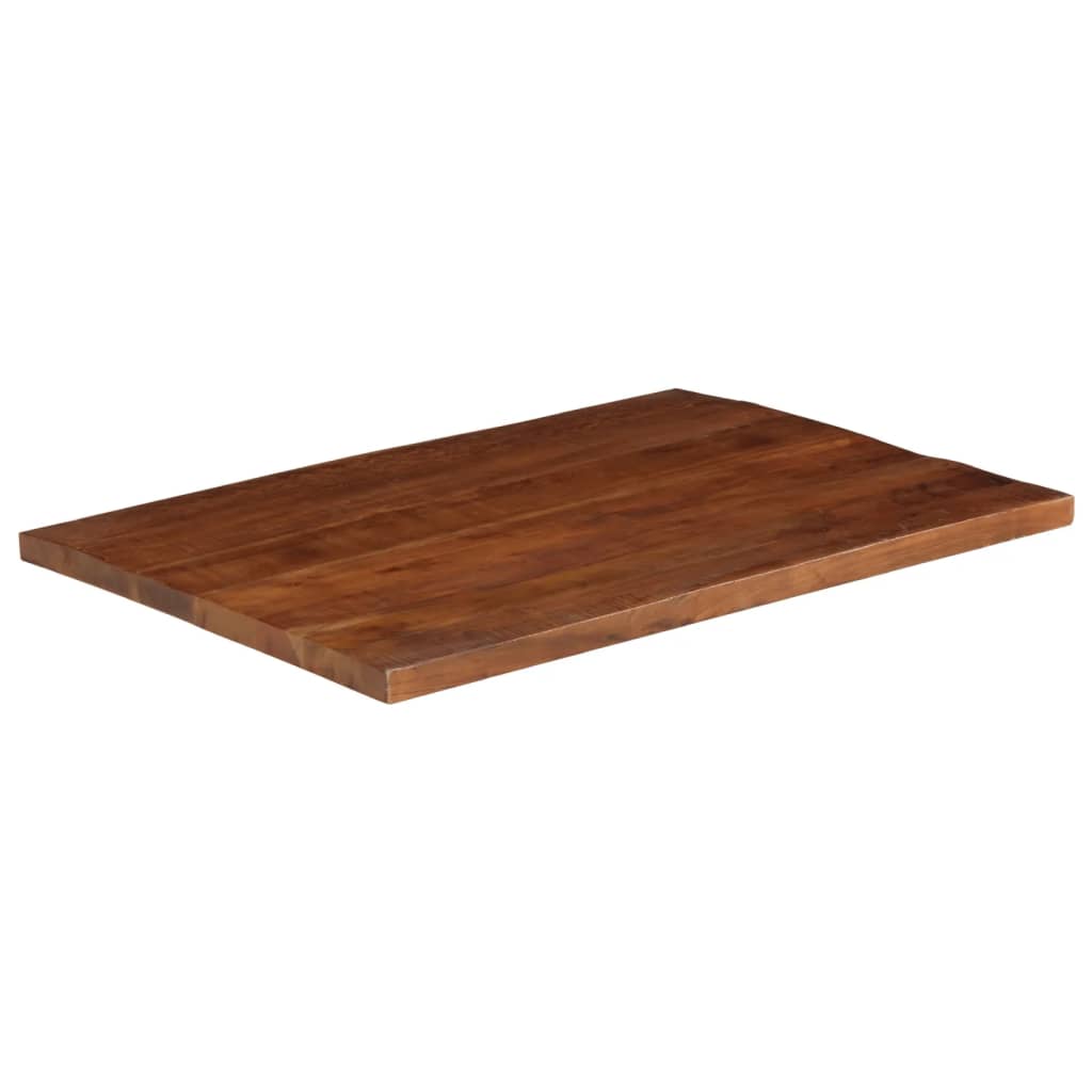 Tafelblad rechthoekig 90x80x2,5 cm massief gerecycled hout is nu te koop bij PeponiXL, paradijselijk wonen!