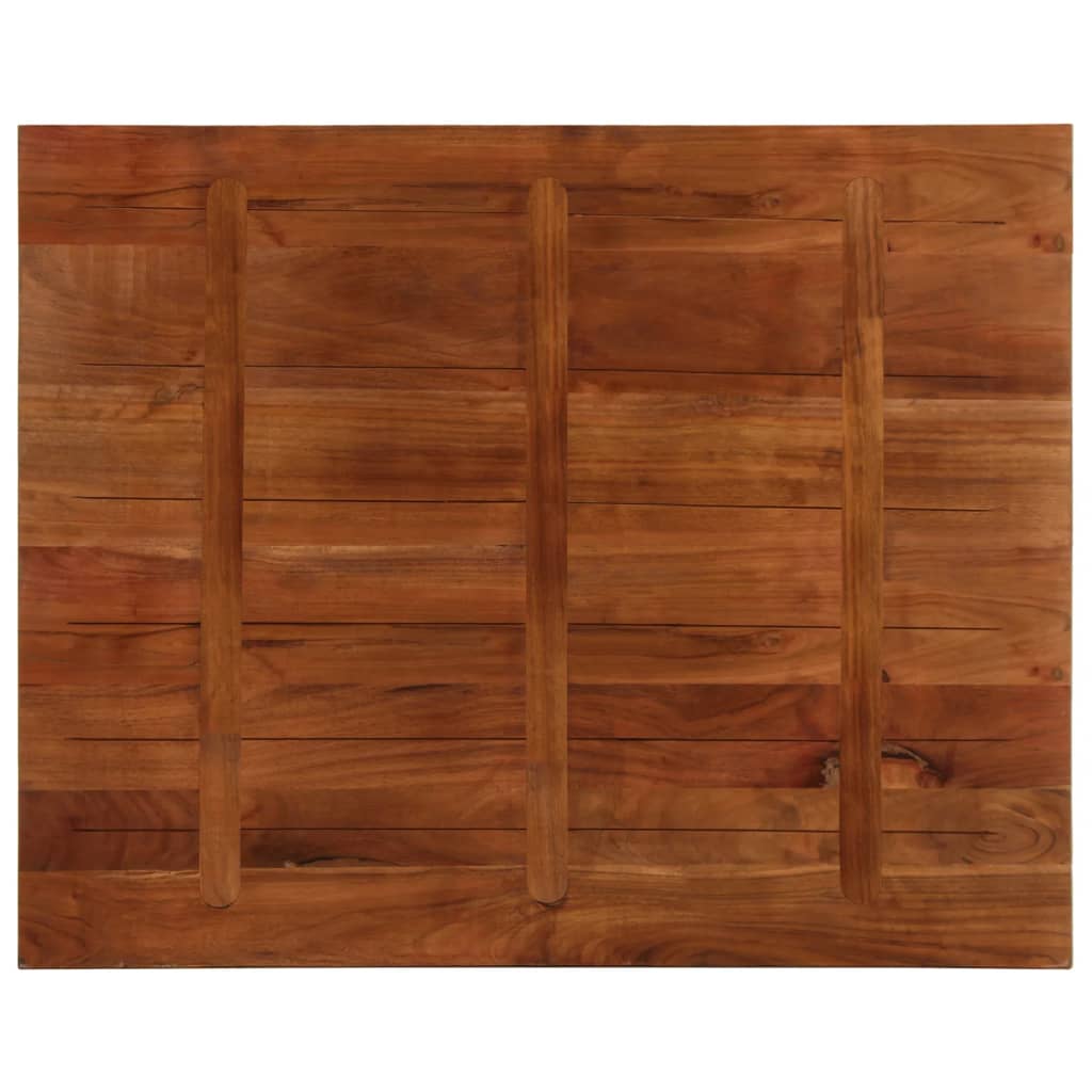 Tafelblad rechthoekig 90x80x2,5 cm massief gerecycled hout is nu te koop bij PeponiXL, paradijselijk wonen!