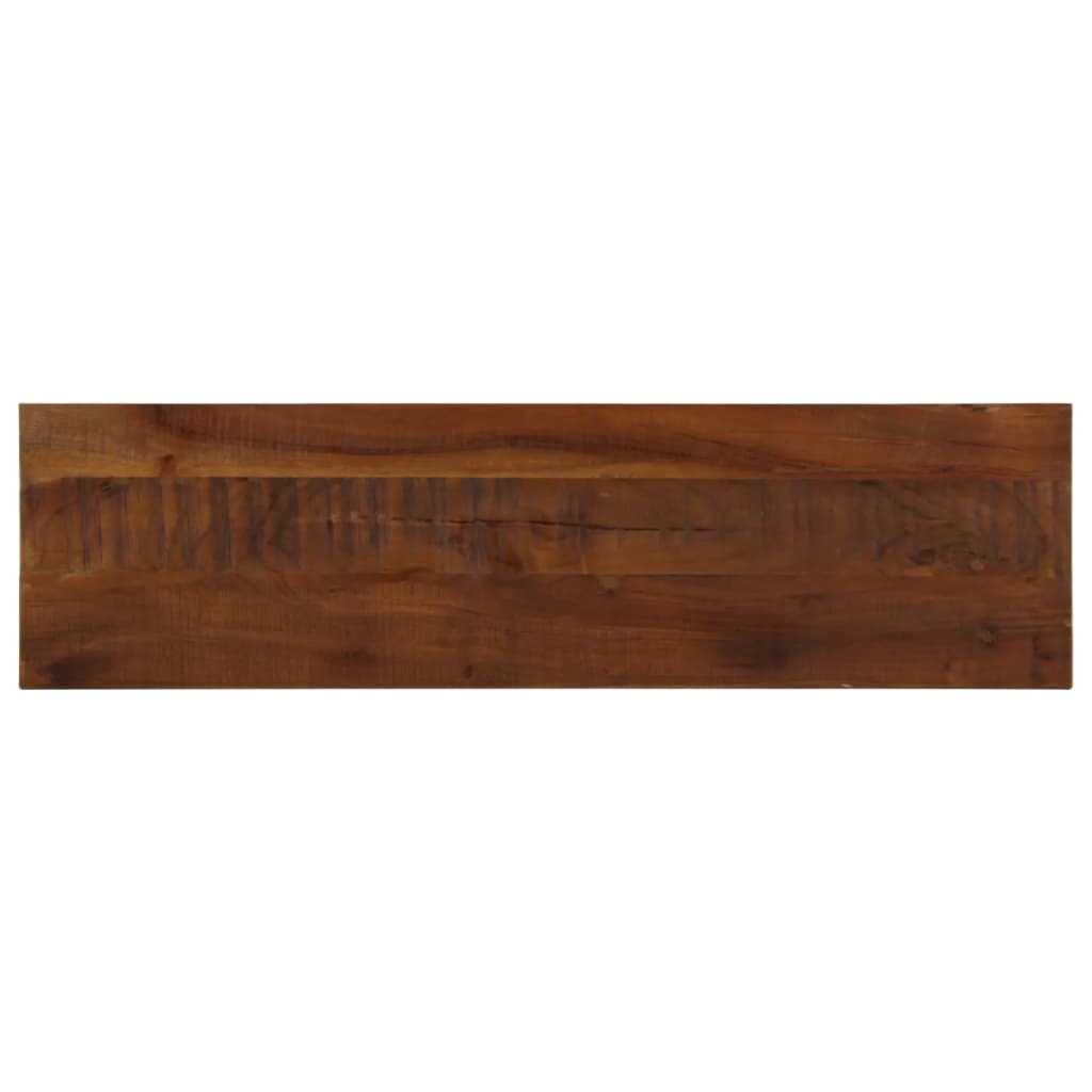Tafelblad rechthoekig 100x20x3,8 cm massief gerecycled hout is nu te koop bij PeponiXL, paradijselijk wonen!