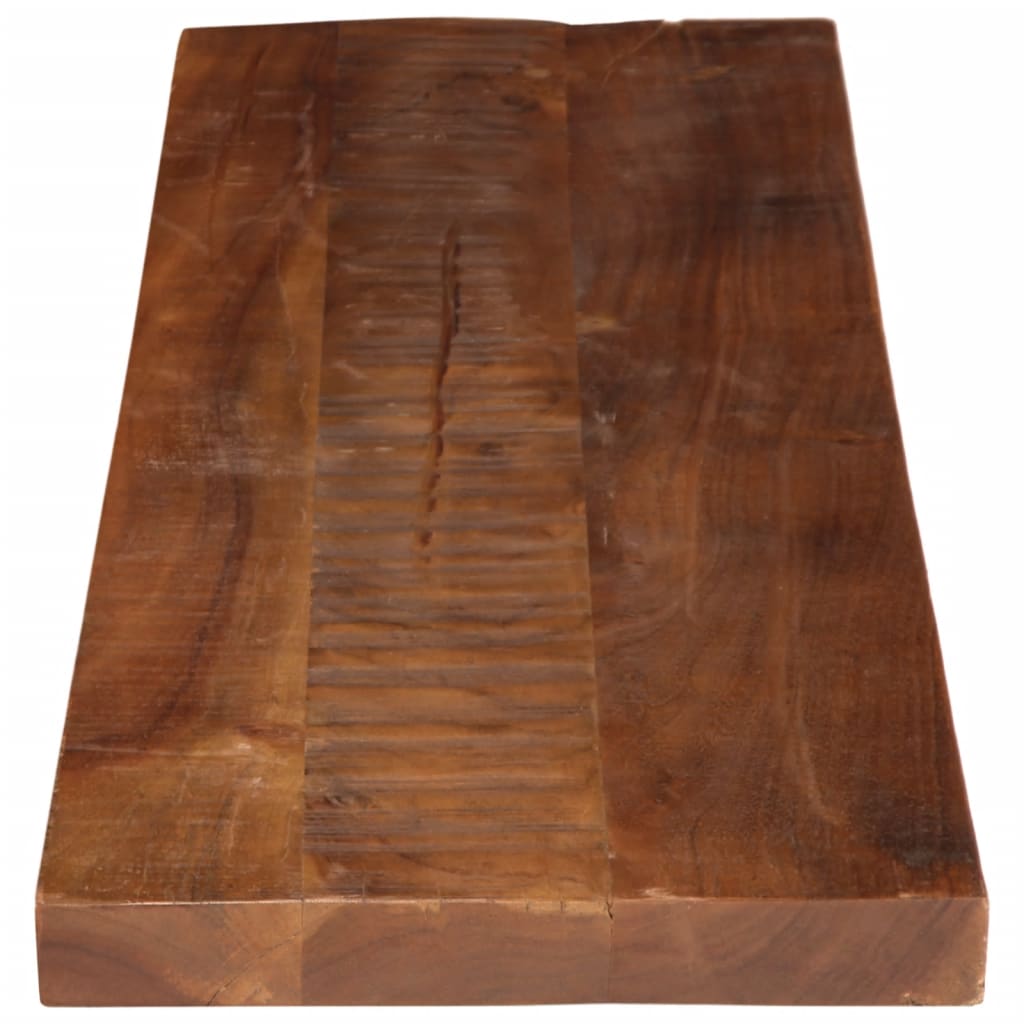 Tafelblad rechthoekig 100x20x3,8 cm massief gerecycled hout is nu te koop bij PeponiXL, paradijselijk wonen!