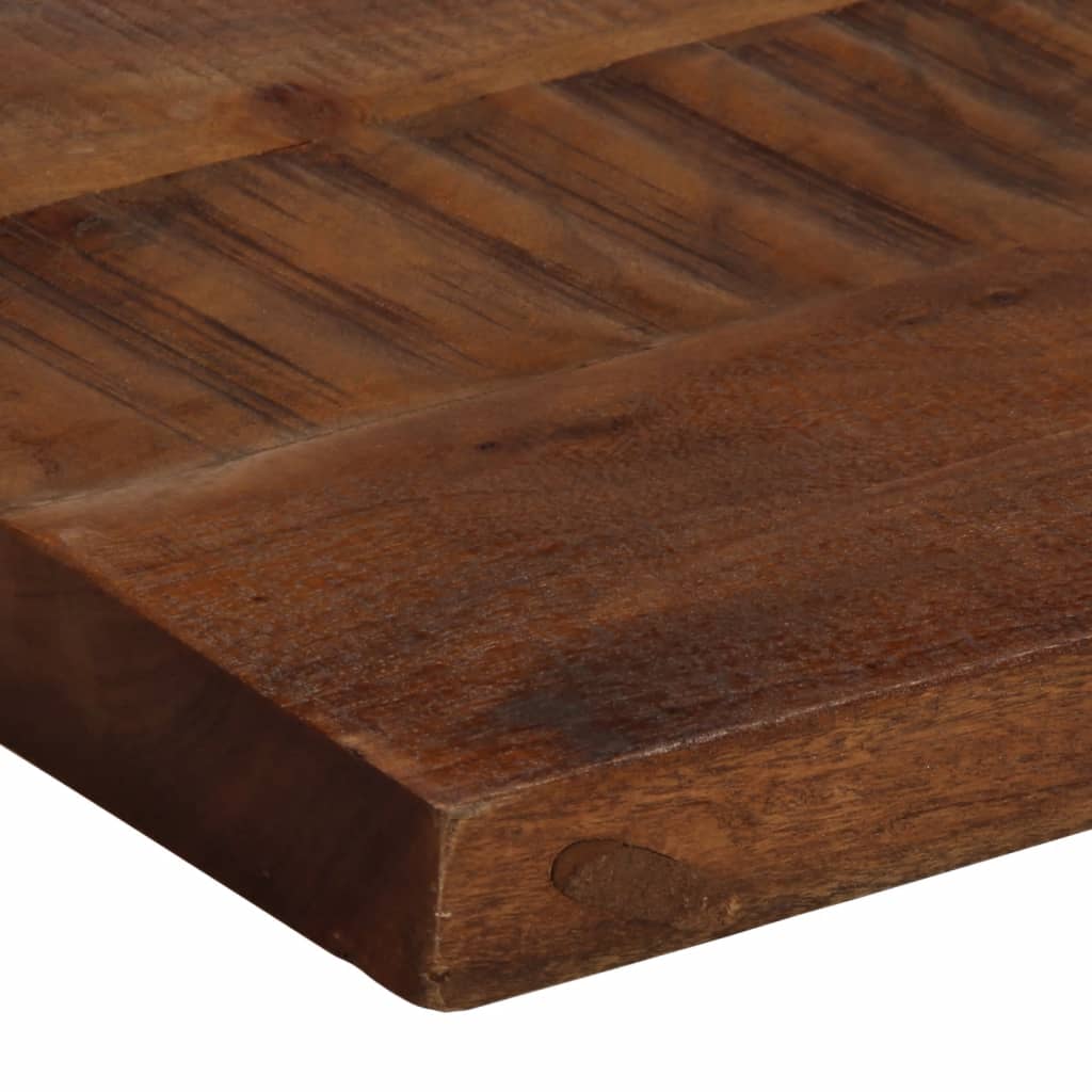 Tafelblad rechthoekig 100x20x3,8 cm massief gerecycled hout is nu te koop bij PeponiXL, paradijselijk wonen!