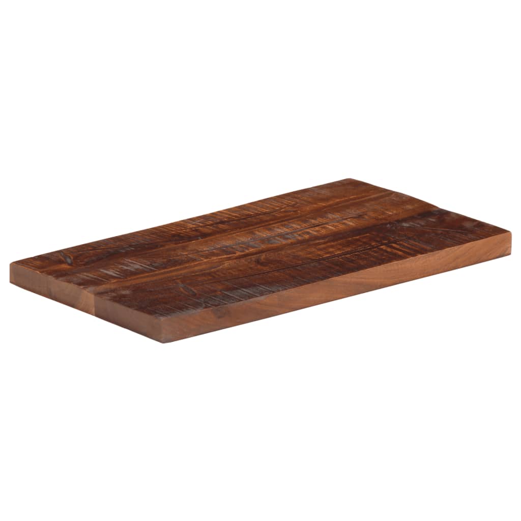 Tafelblad rechthoekig 60x30x3,8 cm massief gerecycled hout is nu te koop bij PeponiXL, paradijselijk wonen!