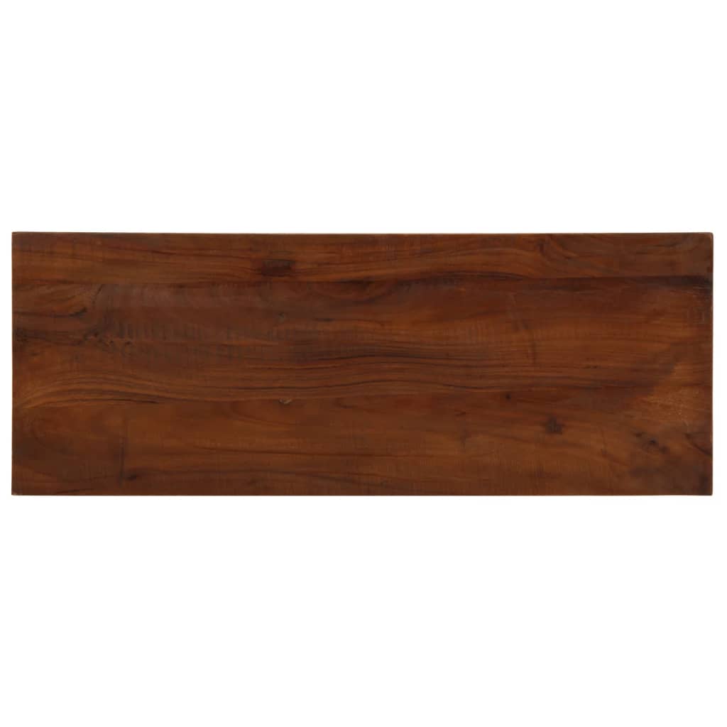 Tafelblad rechthoekig 70x30x3,8 cm massief gerecycled hout is nu te koop bij PeponiXL, paradijselijk wonen!