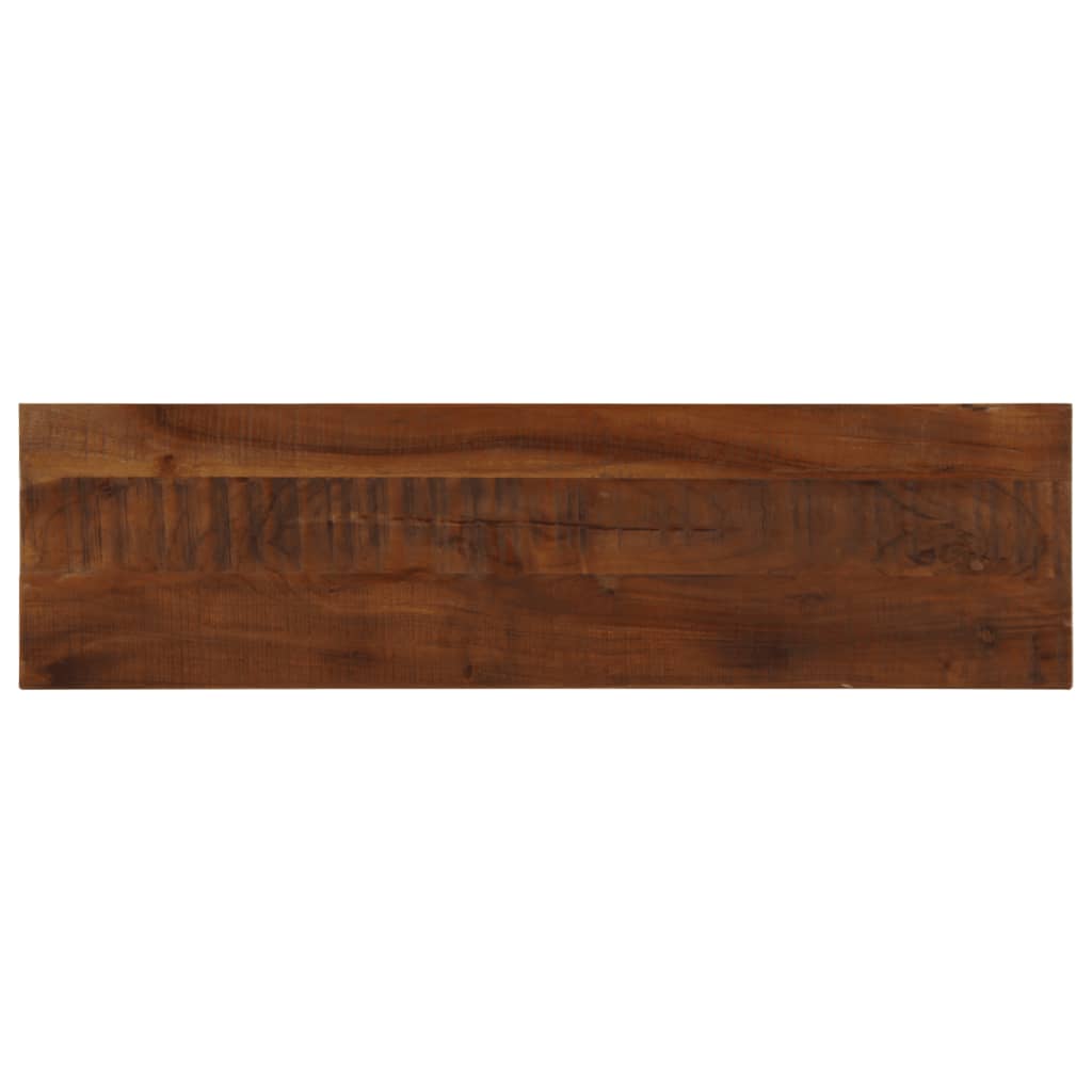Tafelblad rechthoekig 110x30x3,8 cm massief gerecycled hout is nu te koop bij PeponiXL, paradijselijk wonen!
