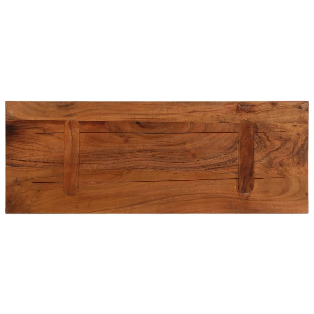 Tafelblad rechthoekig 70x40x3,8 cm massief gerecycled hout is nu te koop bij PeponiXL, paradijselijk wonen!